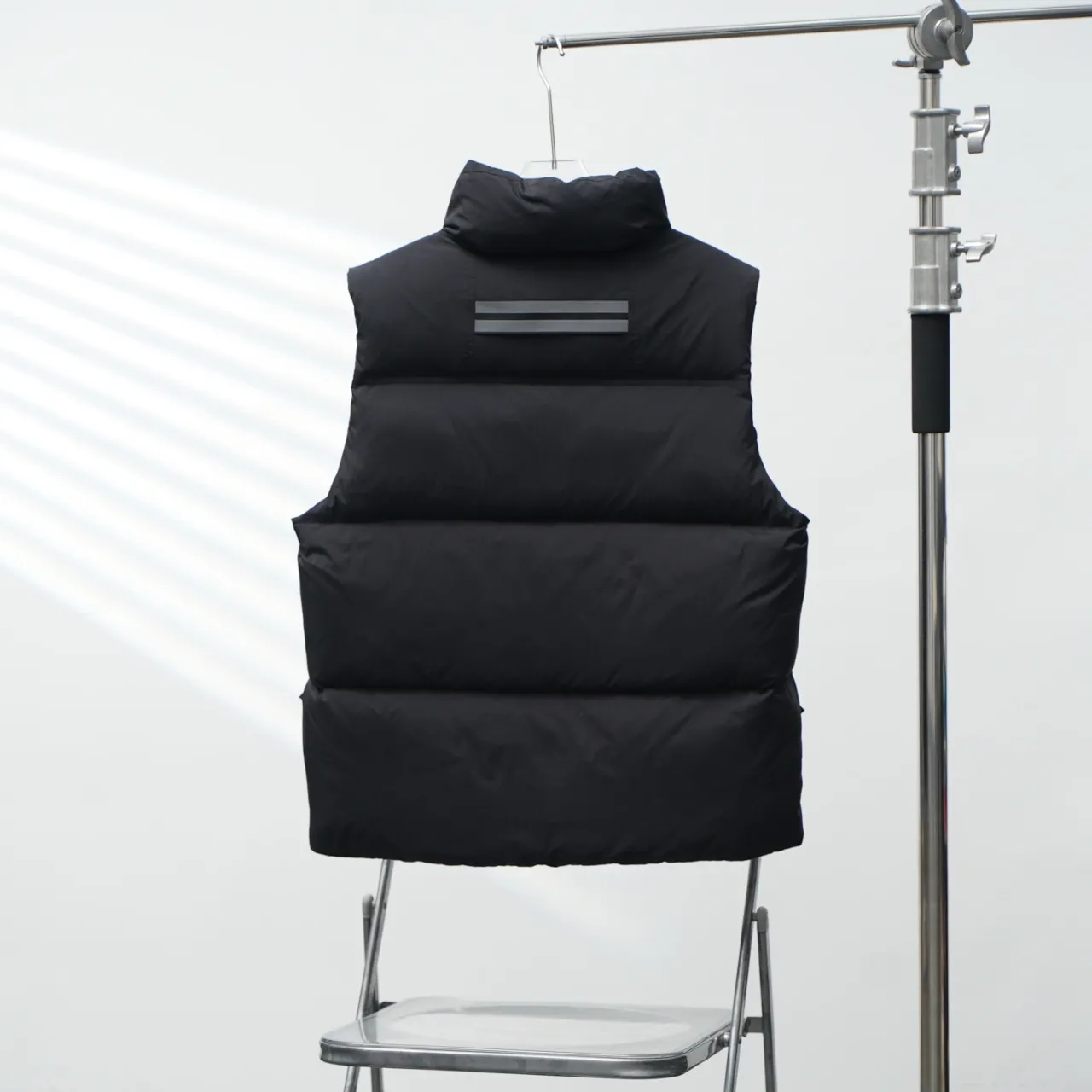 P560 CANADA GOOSE丨Canada Goose 2804 chest label soft cloth stand collar down vest Color: black black label Size: XS-XXL